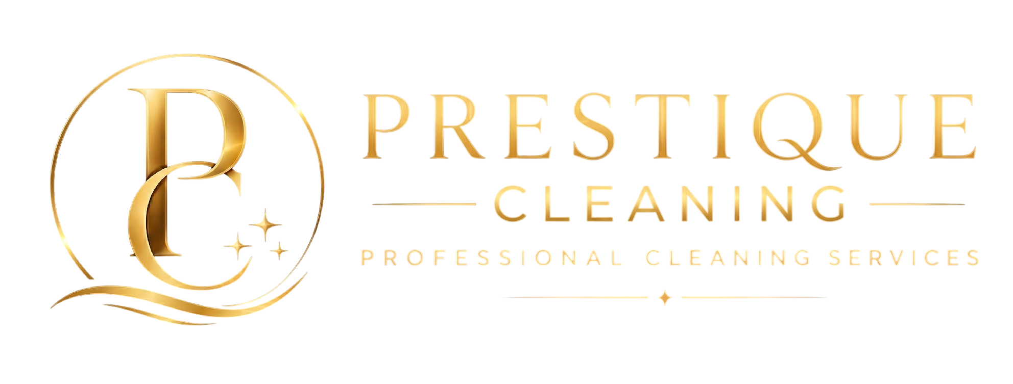 Prestique Cleaning Logo